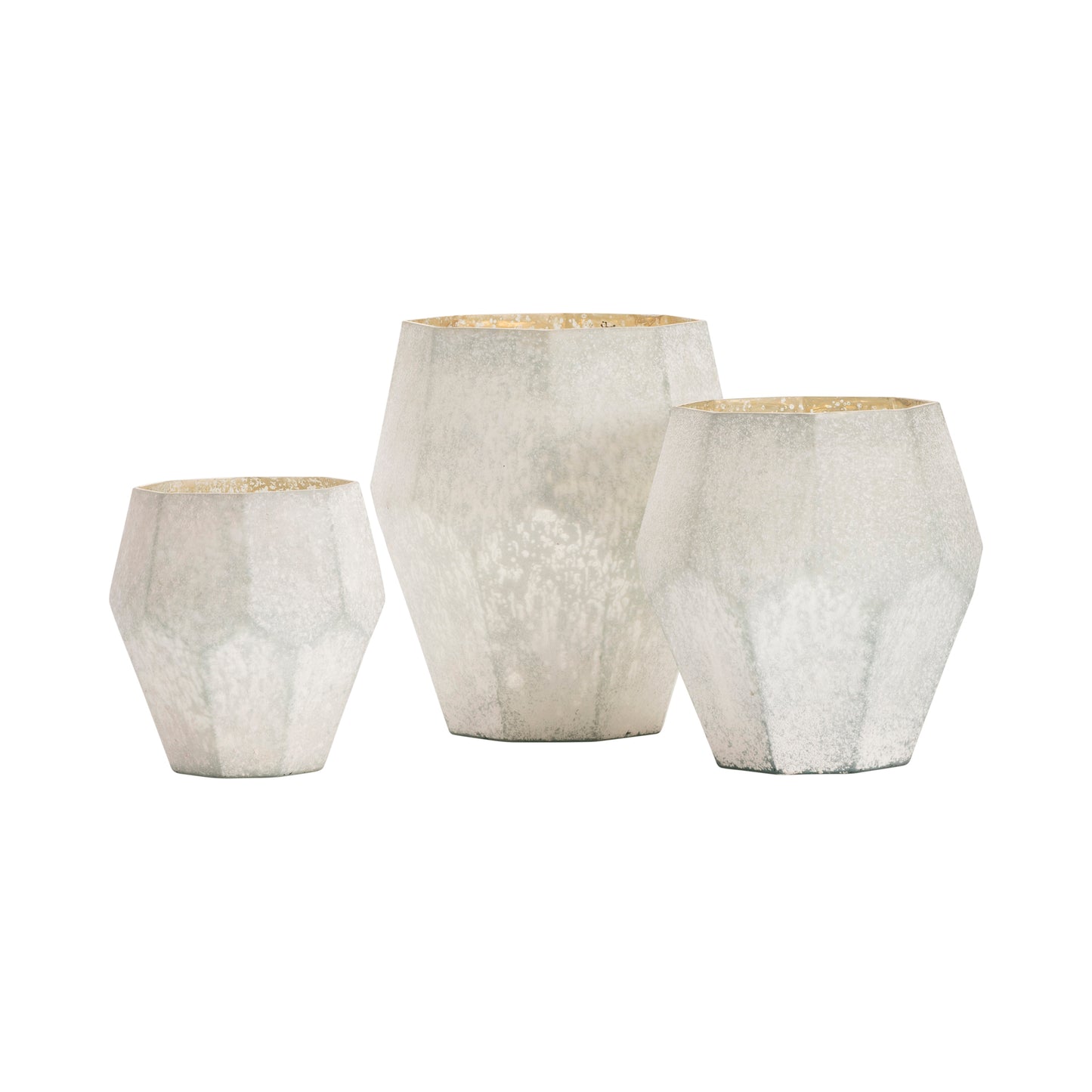 Medallion Glass Vase SM