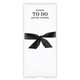 Notepad w/Acrylic Tray Laundry List