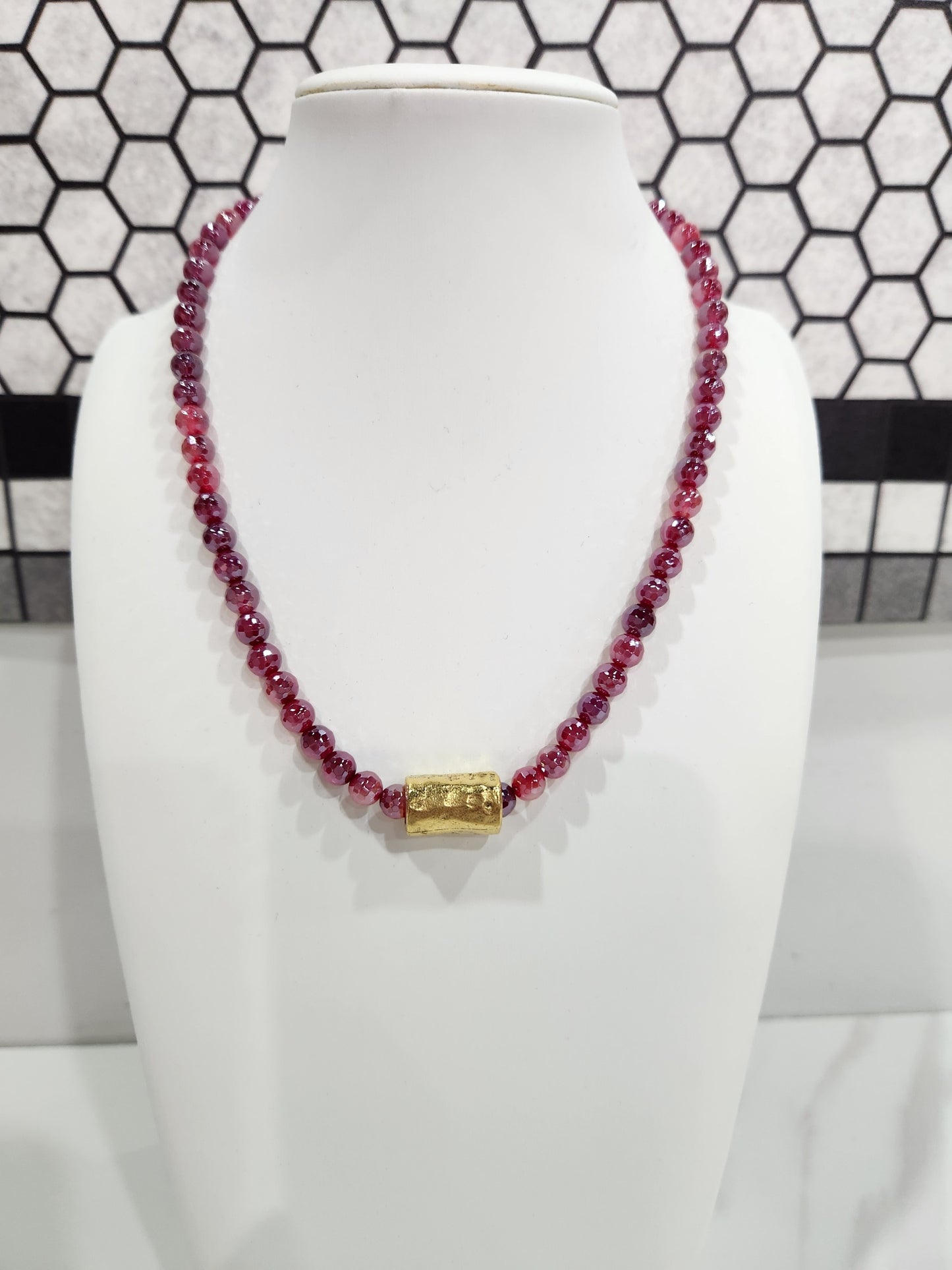 Red Agate Necklace