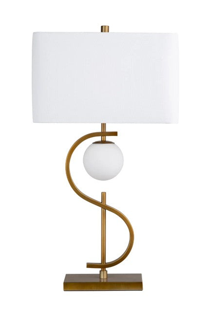 S-Shaped Table Lamp