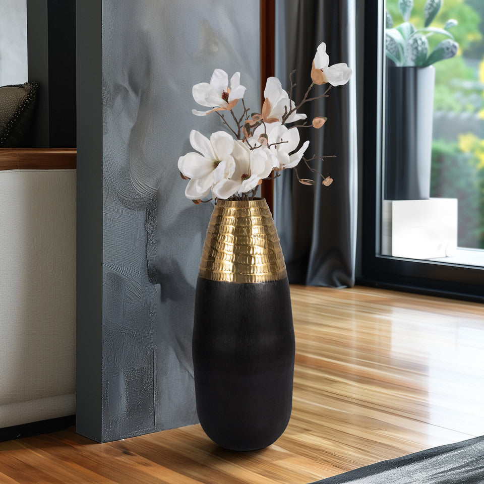 Black/Gold Vase