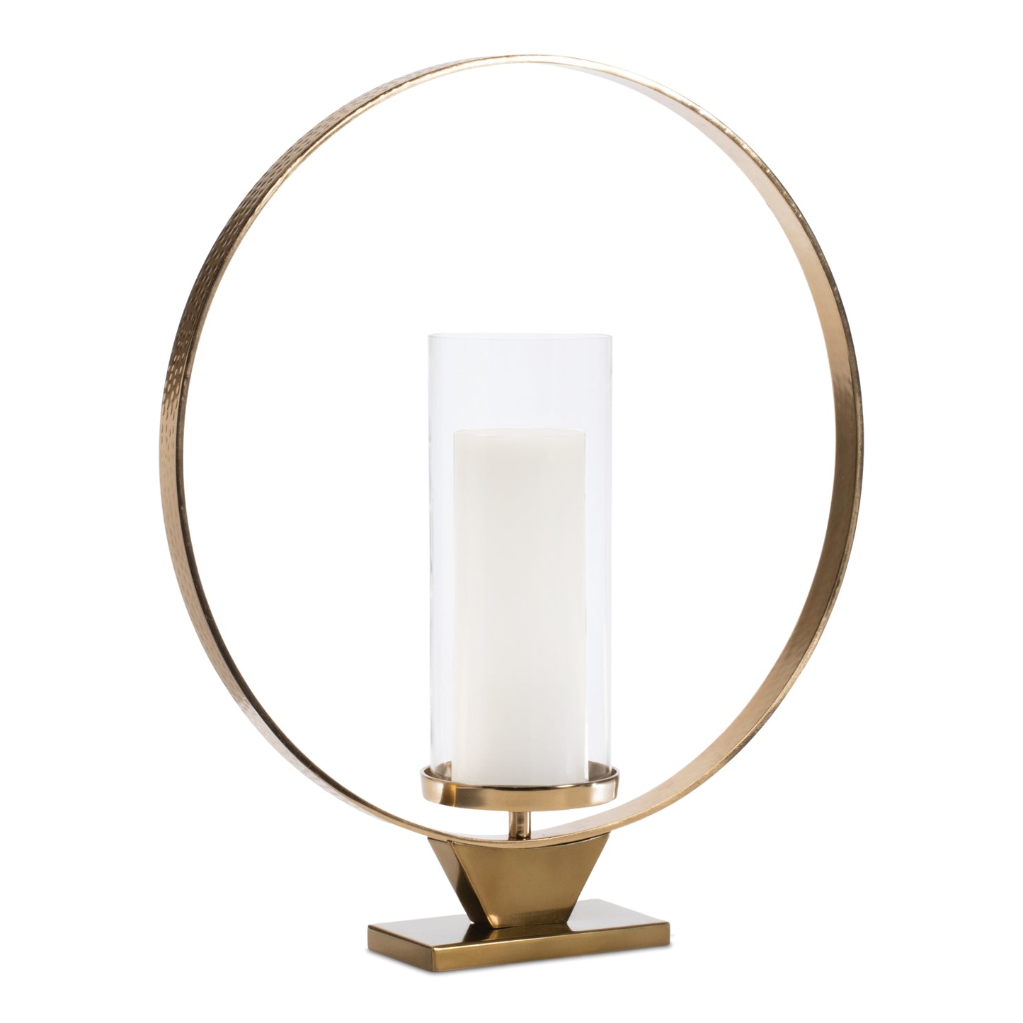 Gold Ring Candleholder