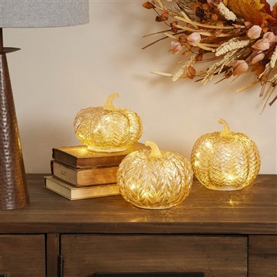 4" LED Pumpkin