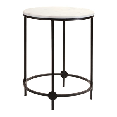 Marble Accent Table 23"