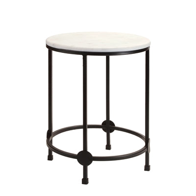 Marble Accent Table 19"