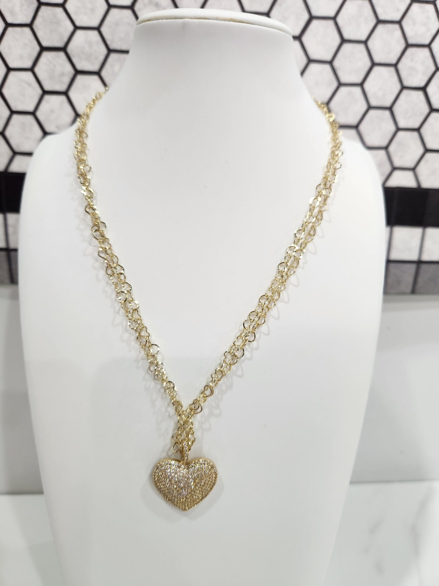 Gold Heart Necklace