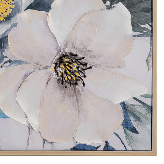 Flower Framed Canvas