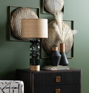Smoky Green Lamp