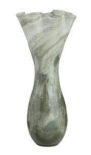 Green Glass Vase