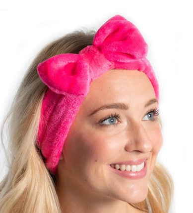 Pink Bow Headband