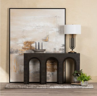 Wood Console Table